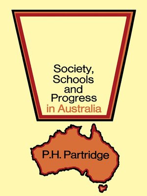 cover image of Society, Schools and Progress in Australia